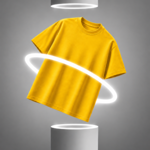 Solid Yellow Oversize T-Shirt