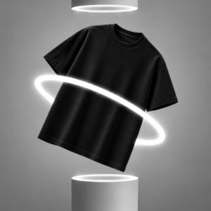 Solid Black Oversize T-Shirt